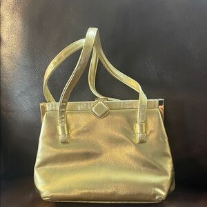 Vintage Elegant Gold Clutch